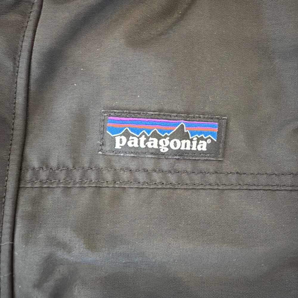Patagonia Isthmus Jacket Mens Small S Black Insulated Quilted No Hood - Picture 2 of 7